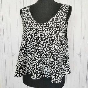 🌹 NEW!!! bar lll (L) Animal Print Flare Tank